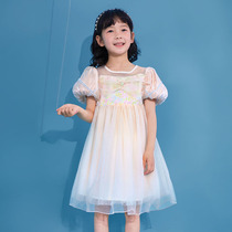 Small Tiger Patti Children Dress Children Summer Dress New Dress Girl Sequel Princess Dresses Princess Nepotism Dress Baby Birthday Gown Dress Dress