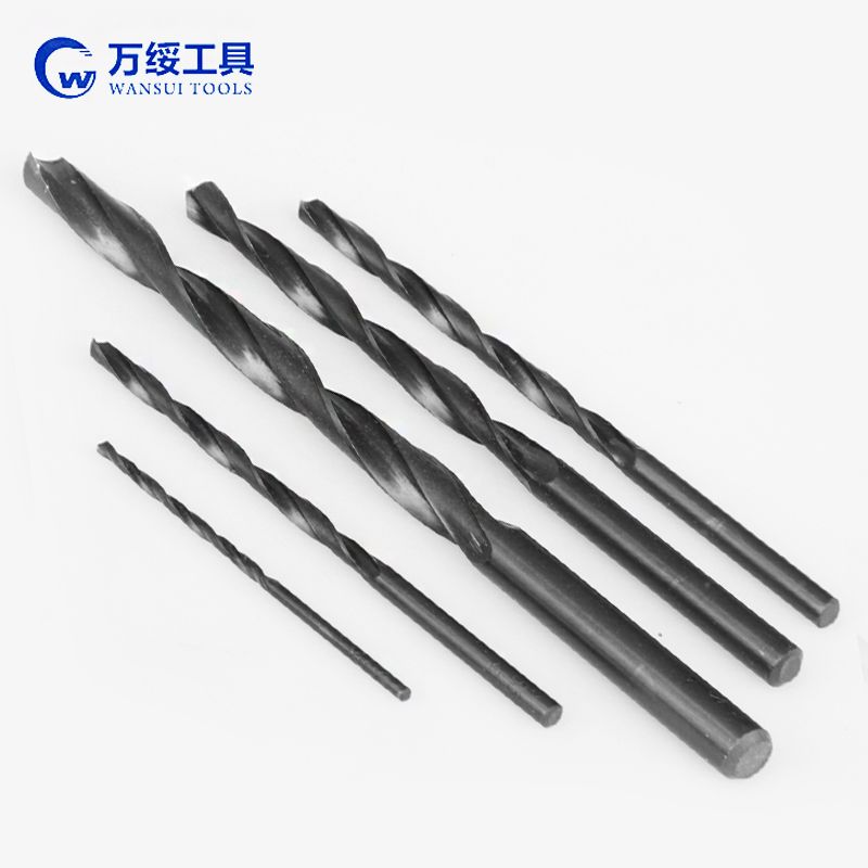 ten thousand Suit lengthened drill Black plus hard straight shank lengthened twist drill tip 2 5 3 4 2 6 7 8 9 10mm