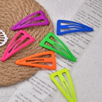 (Special spot) South Koreas East Gate with fluorescent color ins girl bangs cute side clip hairclip