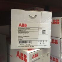 New original ABB miniature circuit breaker S804C-B100 S804C-B100