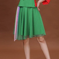 Зеленая юбка, 50см