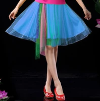 Голубая юбка 50 см