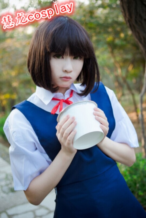 Huilong COSPLAY Tháng 10 Người hâm mộ mới Thành phố Yinxian Song Xiaochu cosplay đồng phục học sinh Nhật Bản - Cosplay đồ ngủ cosplay học sinh