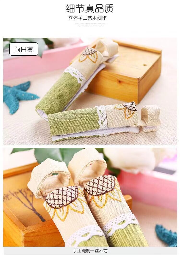 Các dầy ấm vải mặc sụp đổ bìa cửa ống tay bảo vệ bị trượt khỏi bụi che góc độ dày phương tiện đơn giản - Bảo vệ bụi túi trùm máy giặt