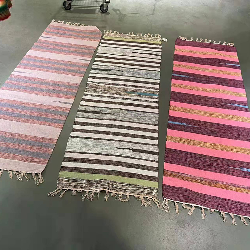 Indian Imported Pure Cotton Yoga Mat, Hatha All-Cotton Handmade Non-Slip Foldable Portable Carpet, Isha Yoga