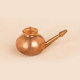 India Isha Imported Genuine Pure Copper Yoga Neti Pot Net Nasal Cavity Cleaning Equipment 200ml Ayurveda