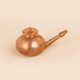 India Isha Imported Genuine Pure Copper Yoga Neti Pot Net Nasal Cavity Cleaning Equipment 200ml Ayurveda