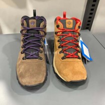 columbia Colombian mens hiking shoes fur leather waterproof non-slip mid-help climbing shoes Korea