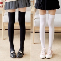 Storm Socks Over Kneecap knee Sox Dress Jk Silk Socks Girl Students College Wind Long Stockings White Silk Stockings Day Thin