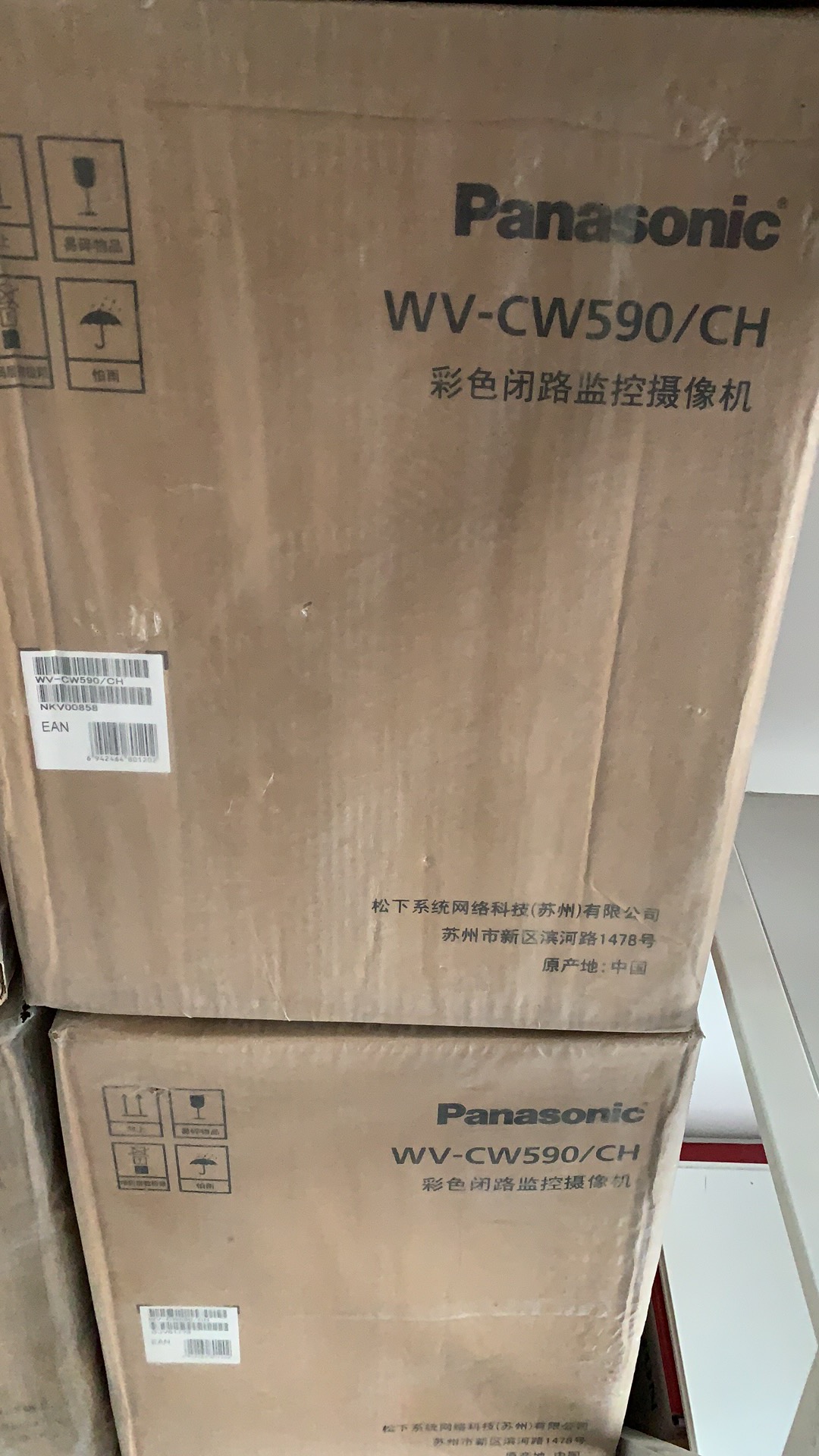 Original loaded Panasonic high speed ball WV-CW590 CHWV-CW594CH analog outdoor ball machine