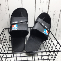 Mens cool slippers waterproof and deodorant household non-slip slippers mens tide outdoor plastic soft bottom string Star ring summer