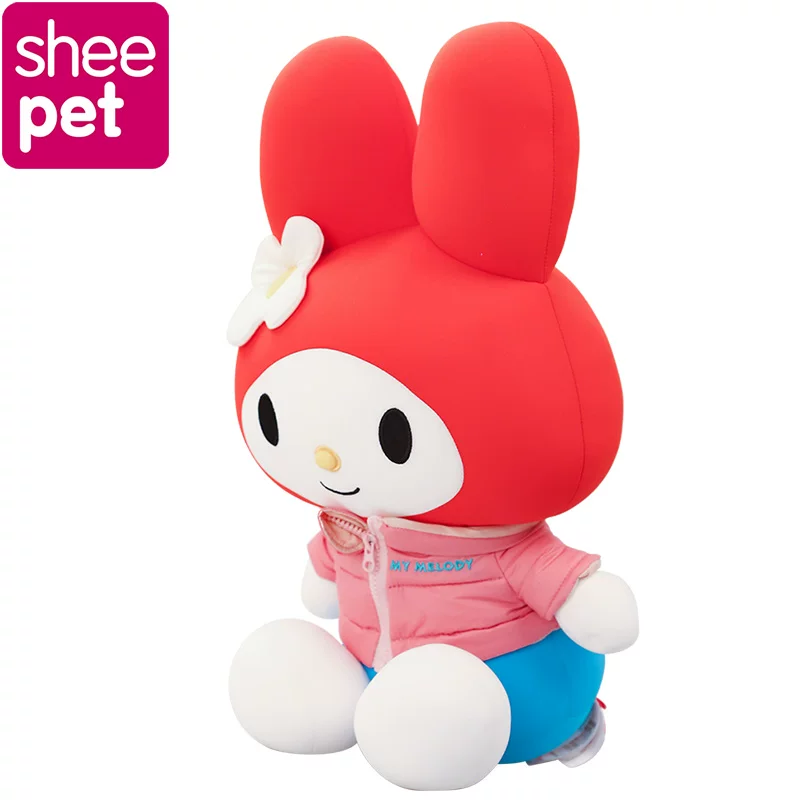 [Sheepet 슈이 애지중지 피규어 정품 드레스 My Melody 멜라티 토끼 천 인형을 안고 여자친구에게 선물하세요]