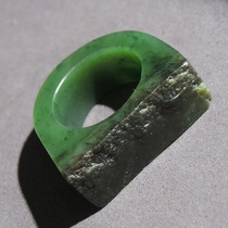 Too late there will be no more dialect brand rare green famous jade poly black oil leather jasper 22 finger to release giant leakage R6