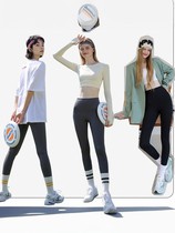 High quality spring and autumn thickened velvet shark pants for women slimming butt lifting Barbie pants sports yoga pants for women winter outer wear