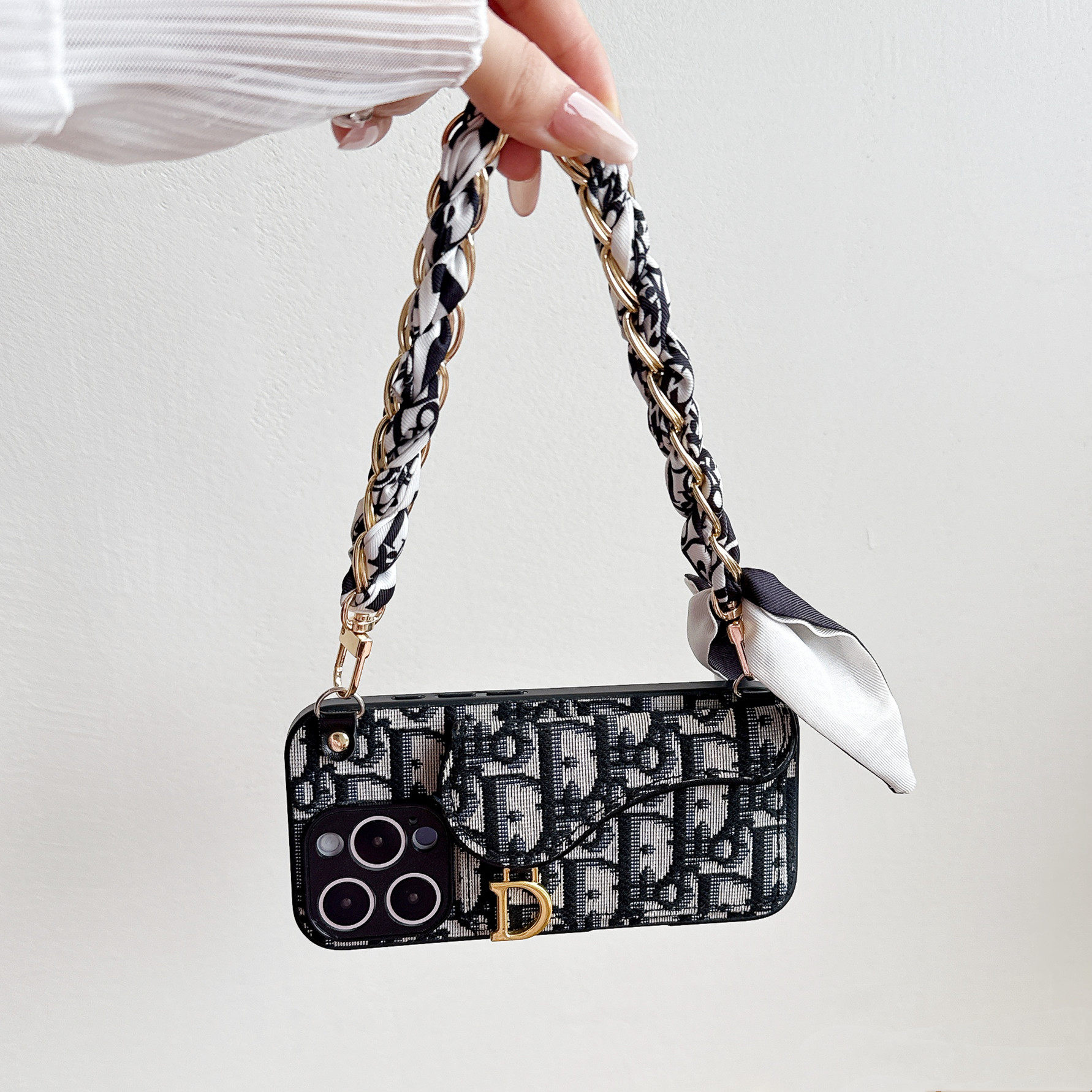 Luxury Crossbody iPhone Case for 16 15 Pro Max & Mate 60 - Taobao product photo 5