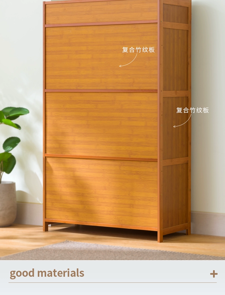 Giá Để Giày Hộ Gia Đình Tiết Kiệm Trong Nhà Đơn Giản Cửa Bảo Quản Hiện Vật Dung Tích Lớn Nhiều Lớp Chống Bụi Tủ Giày Có Cửa Tủ