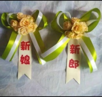 Corsage Bride and groom Best man bridesmaid Father and mother corsage Wedding props Wedding supplies