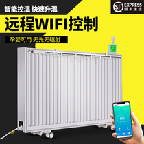 Intelligent remote control steel plate domestic water injection plus hydropower heating sheet electric heater energy saving power saving