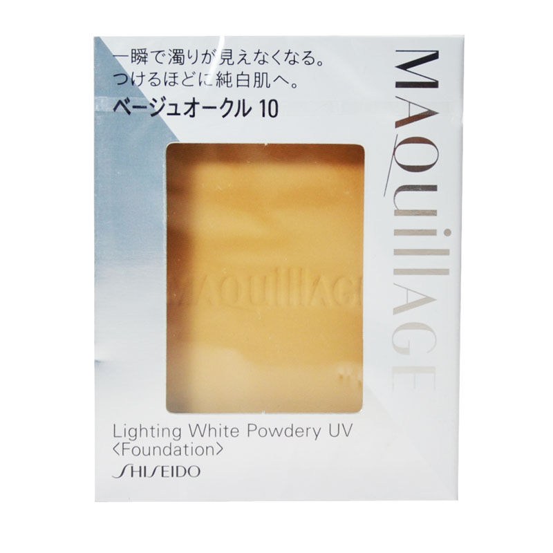 【日本直邮】心机彩妆 亮白恒采干湿两用长效粉饼BO10gSPF25/PA++