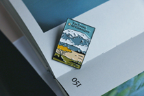 Federal Horse Art Badge Literary Works Series Kilimanjaro Snow Mountain