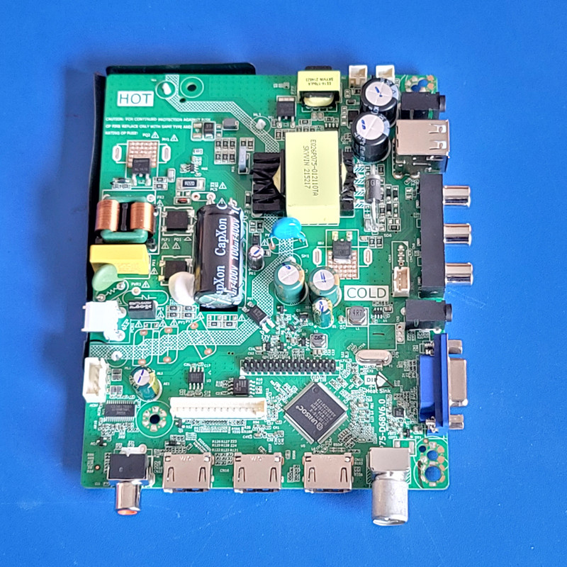 P75-D68V6 0-A 1L Three-in-one LCD TV drive board Backlight 45W