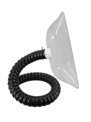 Moxibustion Hood square PC plastic transparent hood universal smoking Hood high temperature stainless steel custom suction Hood