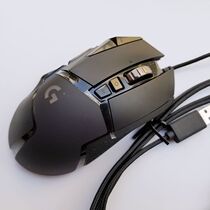 Brand new Logitech G502hero Wired Gaming Mouse with Counterweight Replaceable Fretting Button Silent Cherry