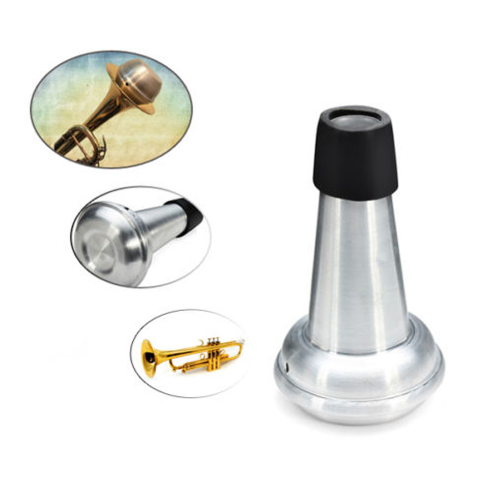 Portable trumpet weak sound weak sound damper pipe instrument silencer instrument accessories Suzuki mountain leaf baha