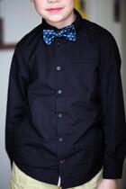 JJ Chunqiu male and female child pure color shirt children pure cotton white shirt black lining base color 100 lap shirt