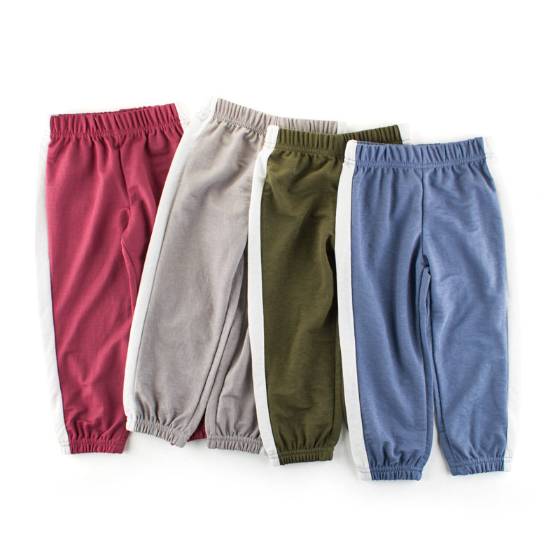 Summer New Baby Anti-mosquito Pants Children Casual Pants Thin male and female air conditioning pants