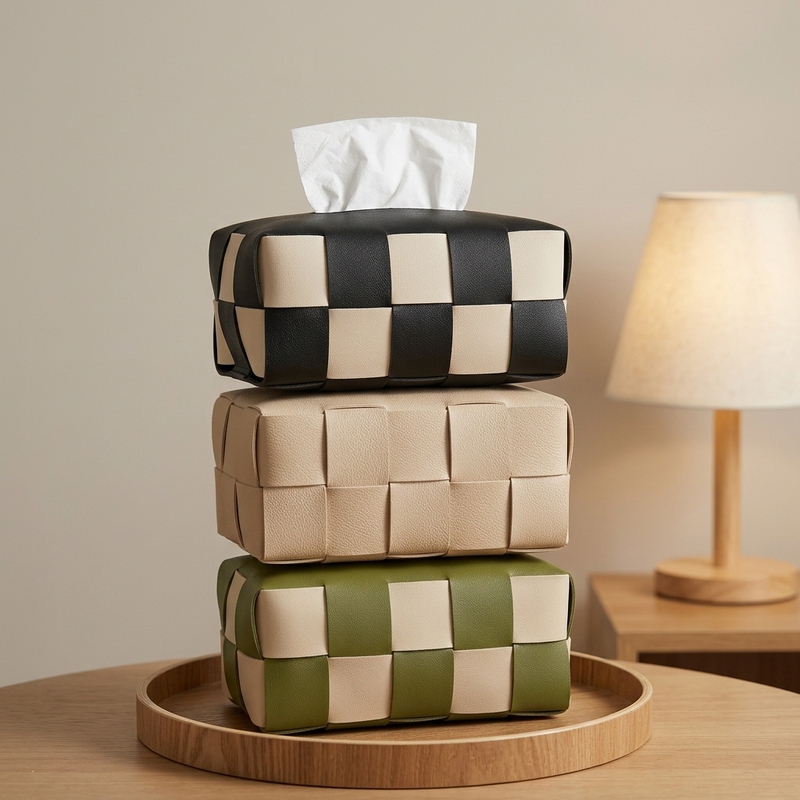 Italian-Style Hotel Tissue Box, Living Room, Light Luxury, High-End, Artistic, High-Class, Creative Desktop Designer Tissue Box