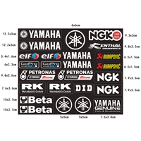 Прозрачная светоотражающая наклейка, 30см