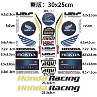 Абрикосовая светоотражающая наклейка, 30см