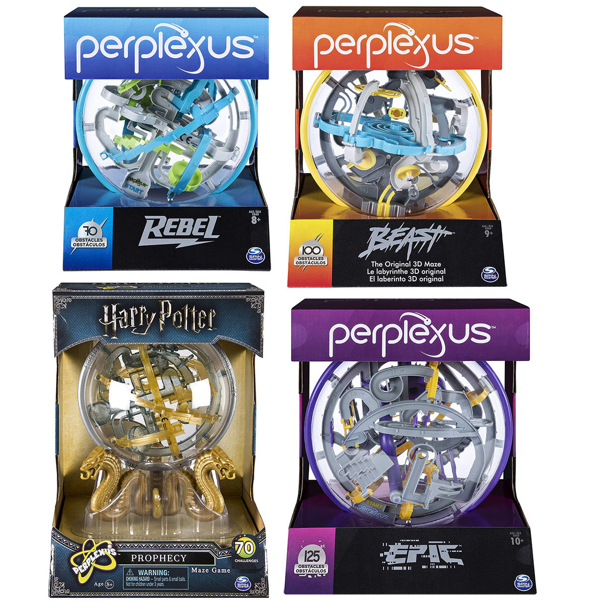 Perplexus Puzzle 3D Stereo Orbit Labyrinth Ball Toy Harry Potter Cube Market Game