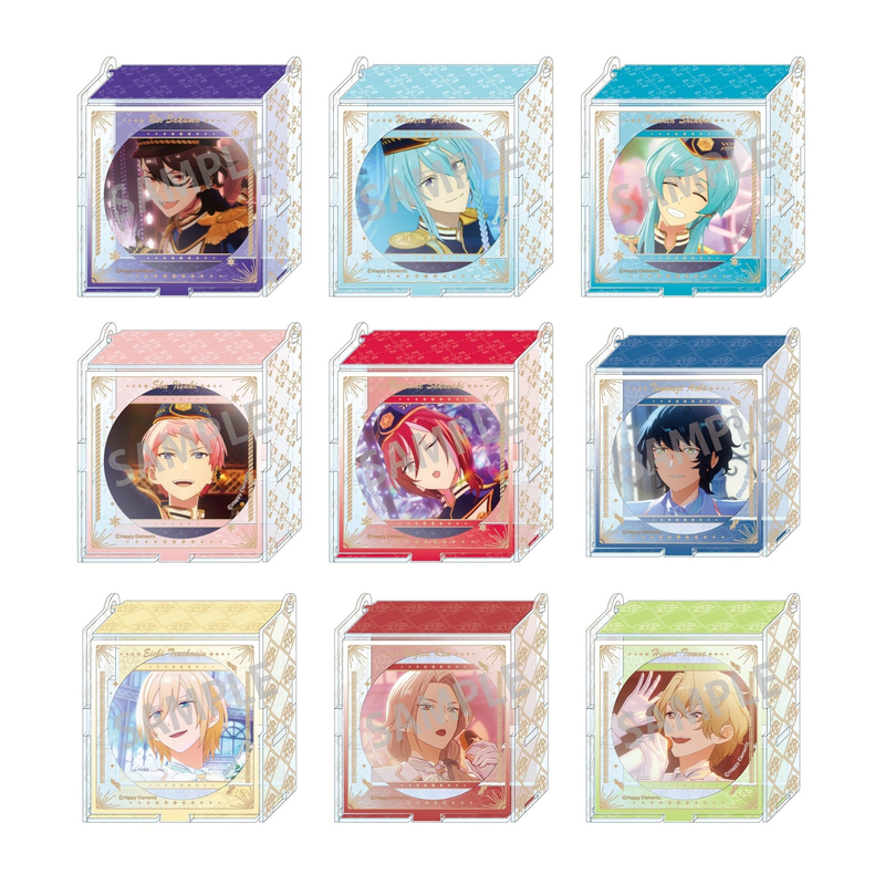 【Model Bear】Idol Dream Festival Reminiscence Element Acrylic Storage Box Bar Accessories in Stock