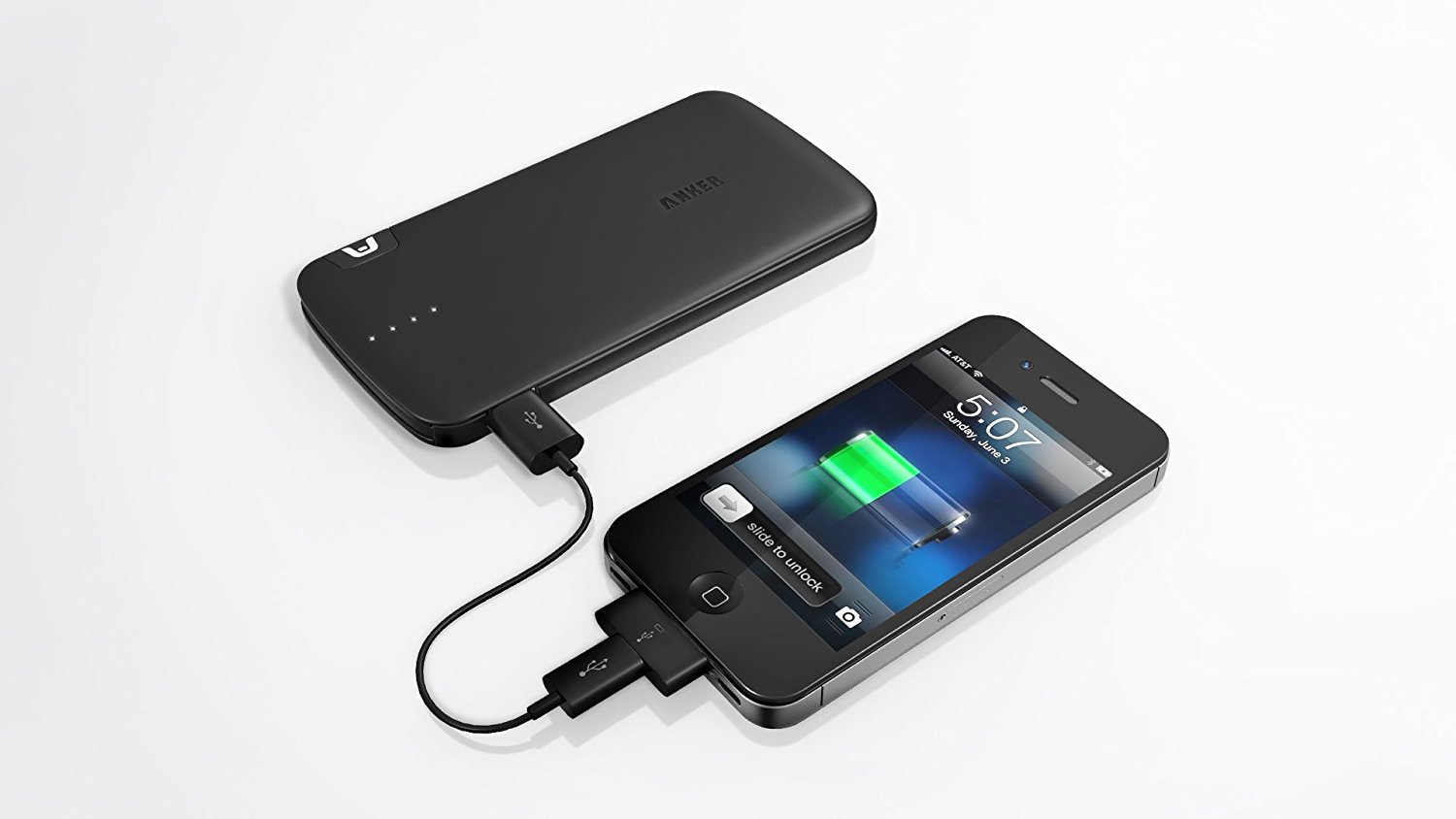 Anker Anke 6000mah di động siêu mỏng Android Apple tốc độ cao sạc điện thoại di động nhanh
