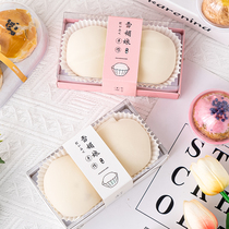 50 sets of 2 grain 3 grain 4 grain single grain snowy bridesmaid packaging box egg yolk crisp meat pine small bay transparent plastic packaging box