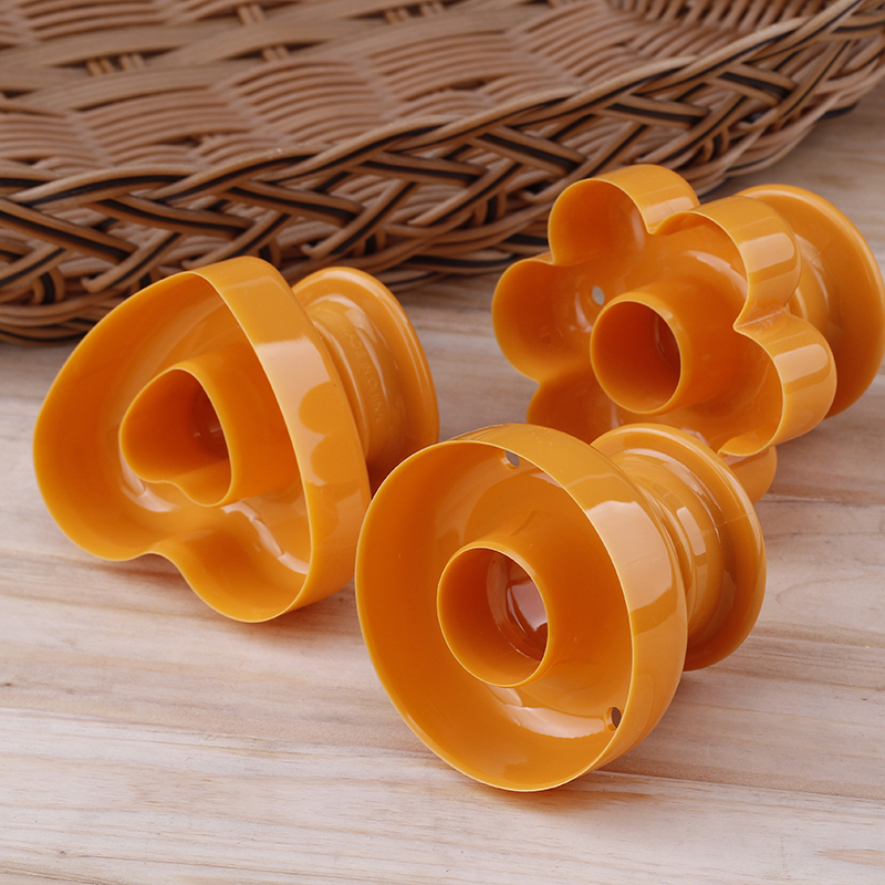 Baking tool donut mold heart-shaped plum-shaped round optional engraving mold printing baking diy tool
