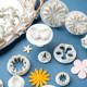 翻糖蛋糕模具diy工具雏菊蝴蝶塑料压模烘培用品全套套餐33件套装
