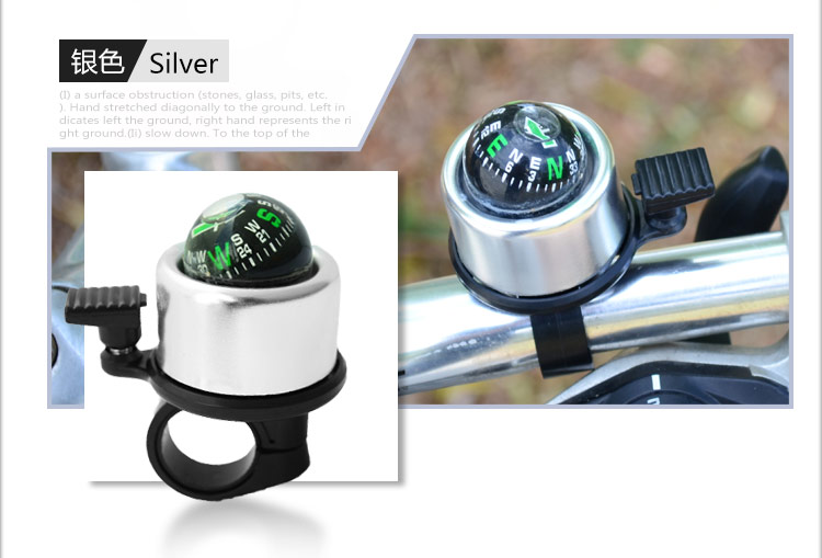 Sonnette de vélo bell Compass - Ref 1453350 Image 10