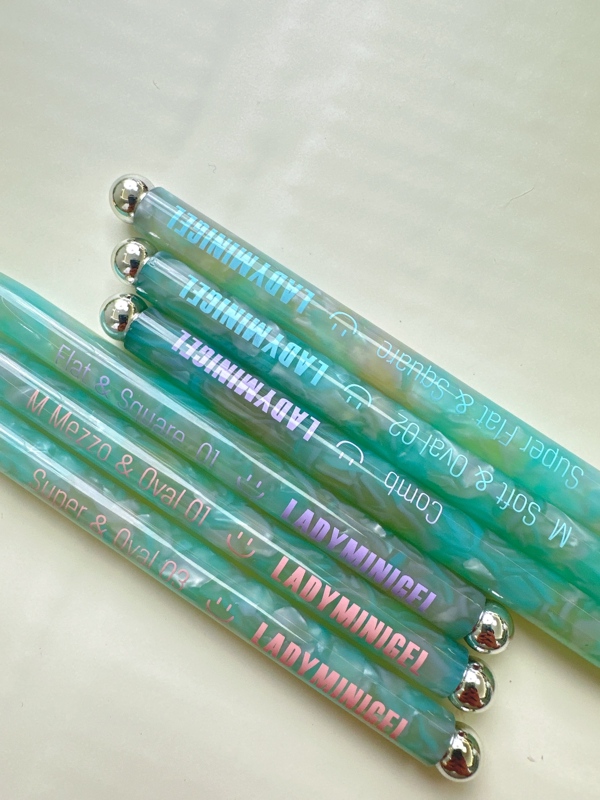 Harasaki Nail Art Elf Series Flat Head/Flat Round Head/Extension/Brush/Color Gel Pen Specialized