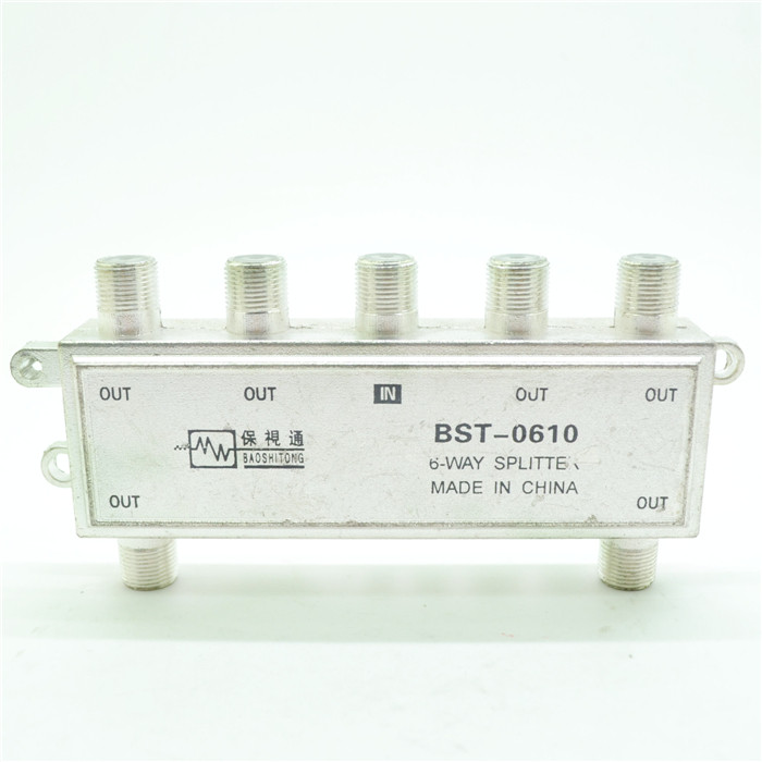 Manufacturer direct marketing hdmi switching cable TV signal bidirectional 5-1000MHZ public system 6 dispenser Paviewing pass