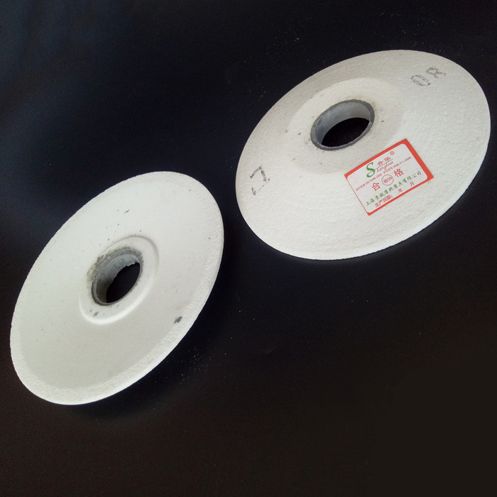 Butterfly grinding wheel white corundum lathe knife grinding tool grinding gear ring butterfly grinding head grinding gear hobbing cutter disc type