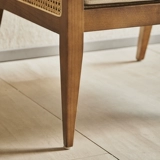 Диван из натурального дерева для отдыха для пожилых людей, комплект для отеля, 3 предмета