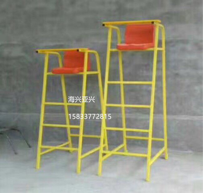 Badminton referee chair mobile badminton referee table referee chair disassembly type referee chair
