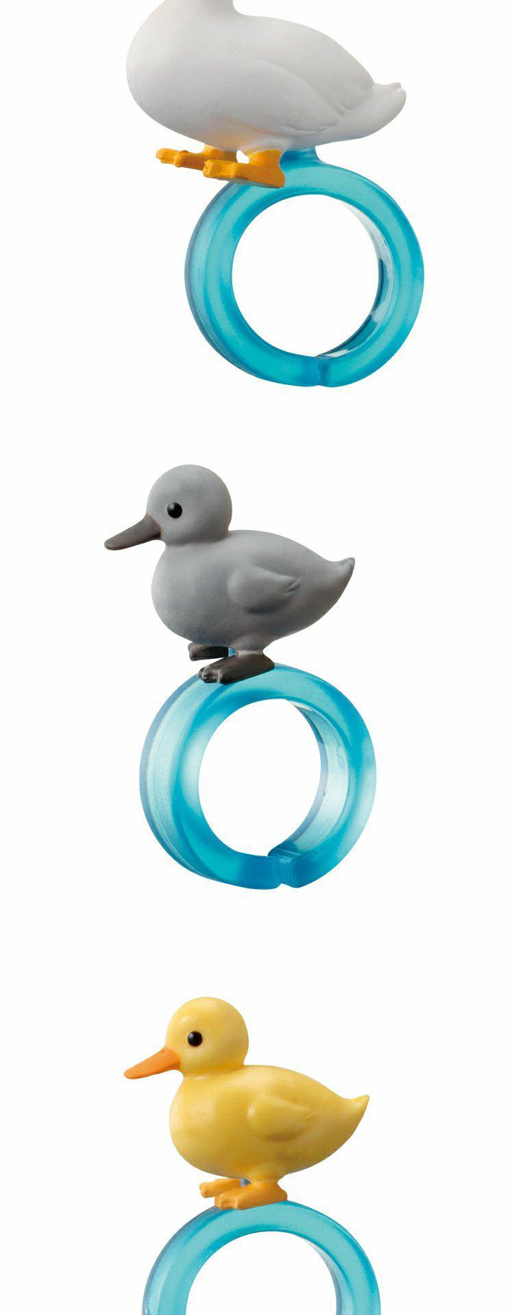 Chính hãng Epoch Duck Rings Nhẫn Little Yellow Duck Cảnh Đồ chơi Đồ chơi Đồ chơi Đồ trang trí thủ công - Capsule Đồ chơi / Búp bê / BJD / Đồ chơi binh sĩ mô hình one piece real