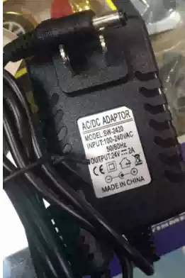 Suitable for Plustek Lean A380A 381 Document File Scanner Power Adapter 24V2A