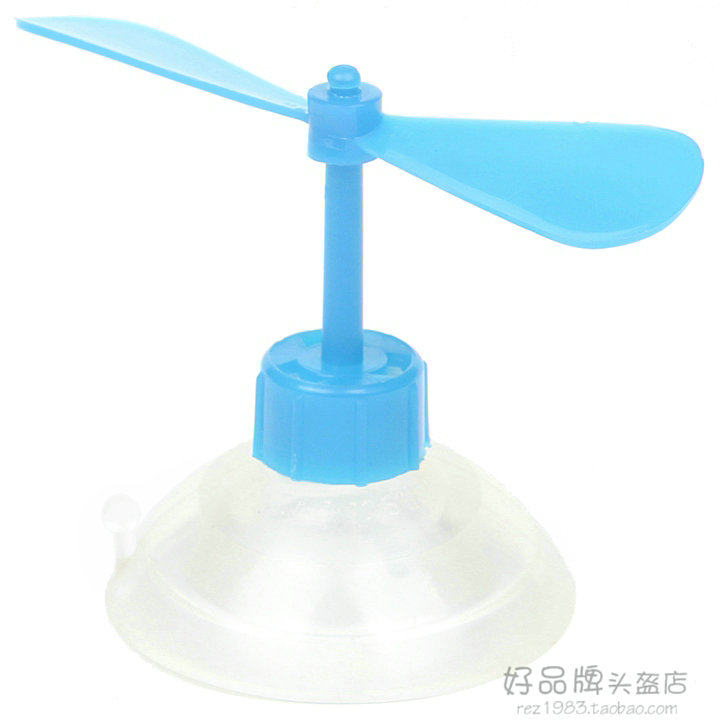 Taiwan Huatai shake sound with the same bamboo dragonfly windmill personality cute Harley motor car helmet suction cup jewelry