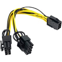1800W2000W power supply 6P turns double 8P graphics card adapter 6Pin extension cord 6 2Pin dual 8Pin power supply line