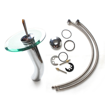 All copper single hole basin wash basin faucet toilet hot and cold washbasin basin waterfall faucet